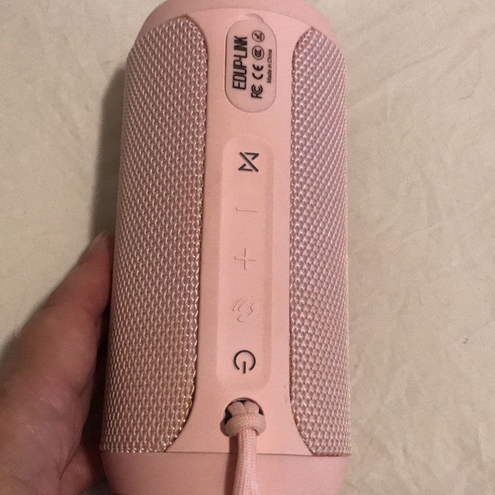 Pink Waterproof Speaker Wireless Mobile SpeakerLike New Final Sale
